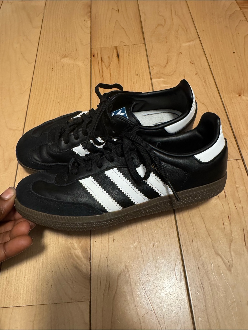 Adidas Black and White Sambas